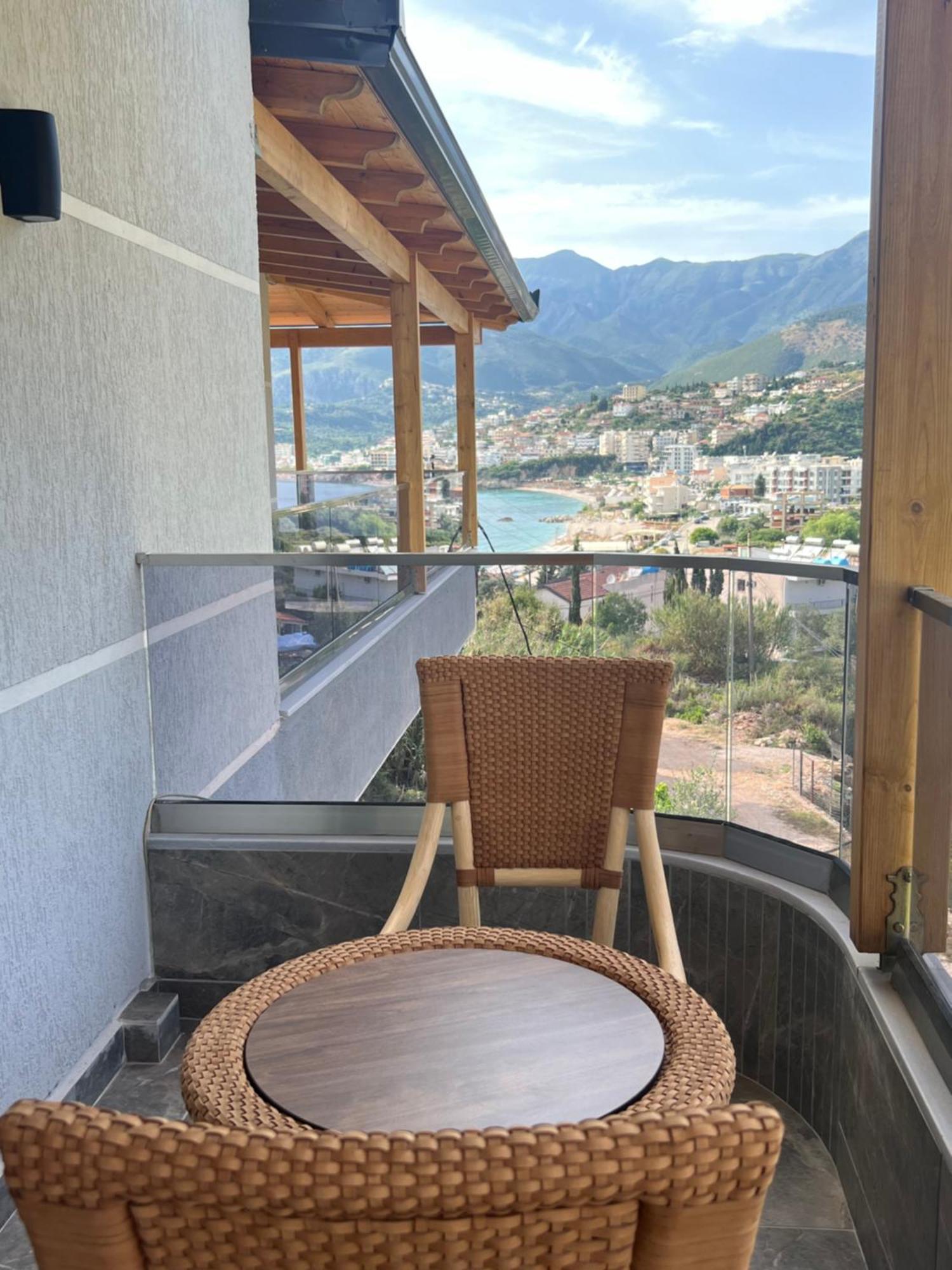 Villa Bodini Himare Bagian luar foto