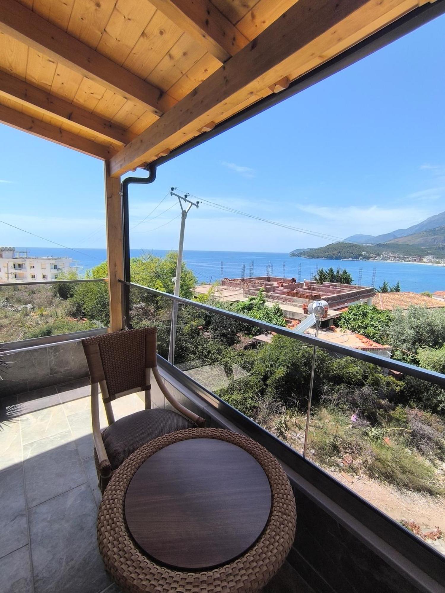 Villa Bodini Himare Bagian luar foto